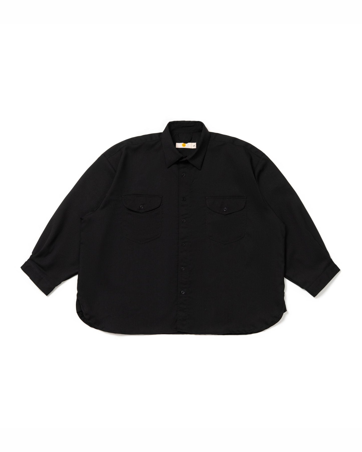 LEDO L/S SEMI WOOL BLACK‎ ‎