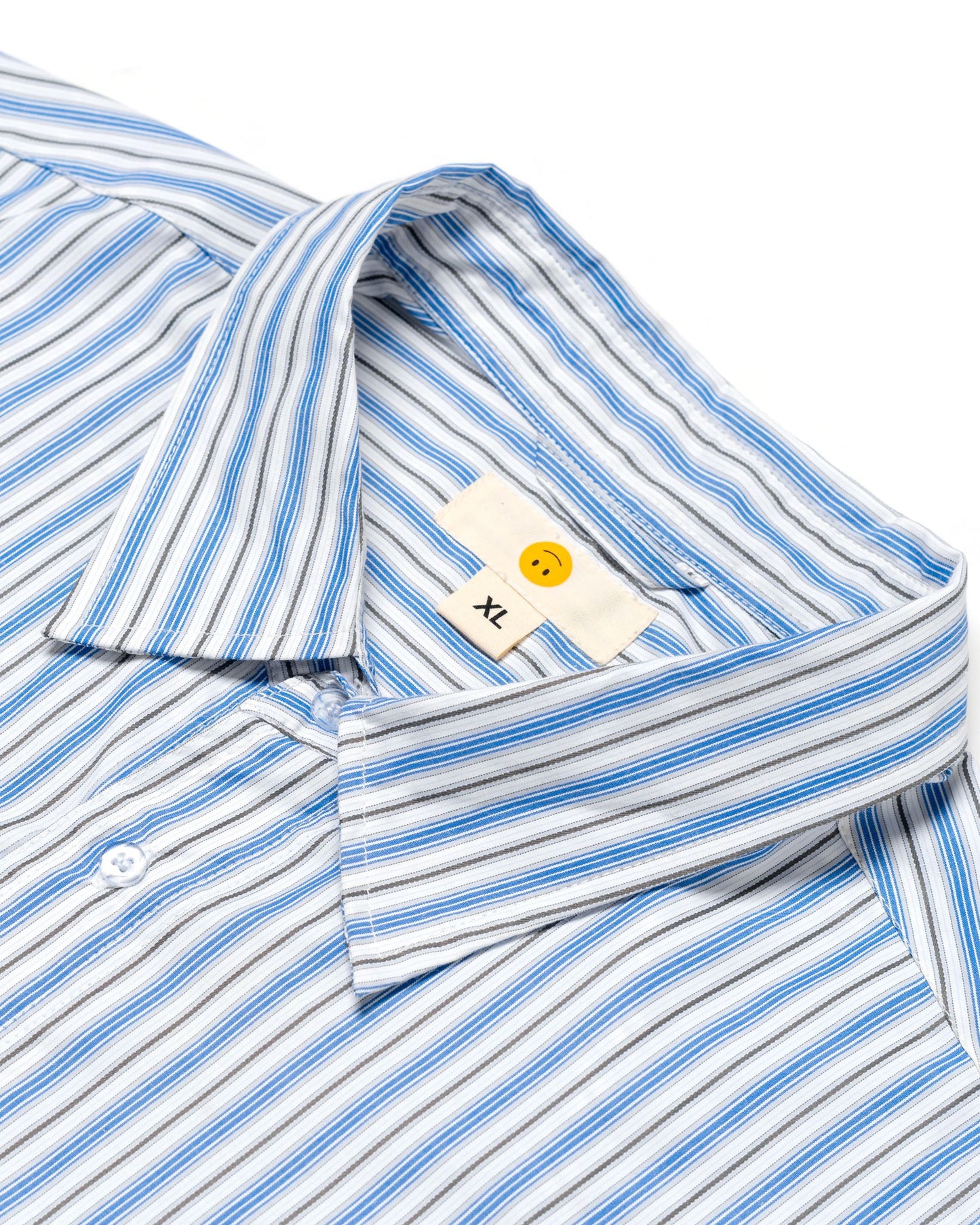 LEDO SHIRT L/S STRIPES BLUE/ WHITE