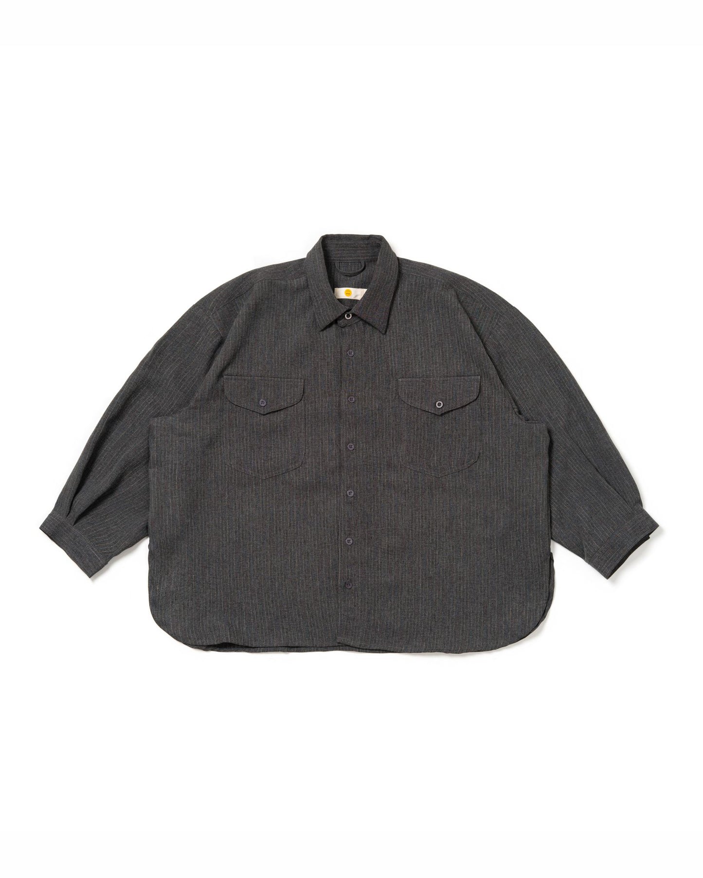 LEDO L/S SHIRT SEMI WOOL GRAY