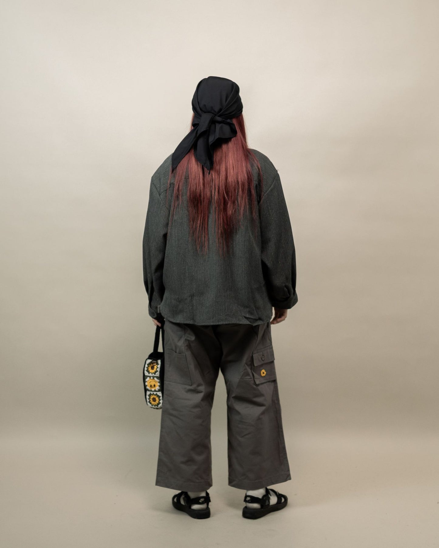 LEDO L/S SHIRT SEMI WOOL GRAY