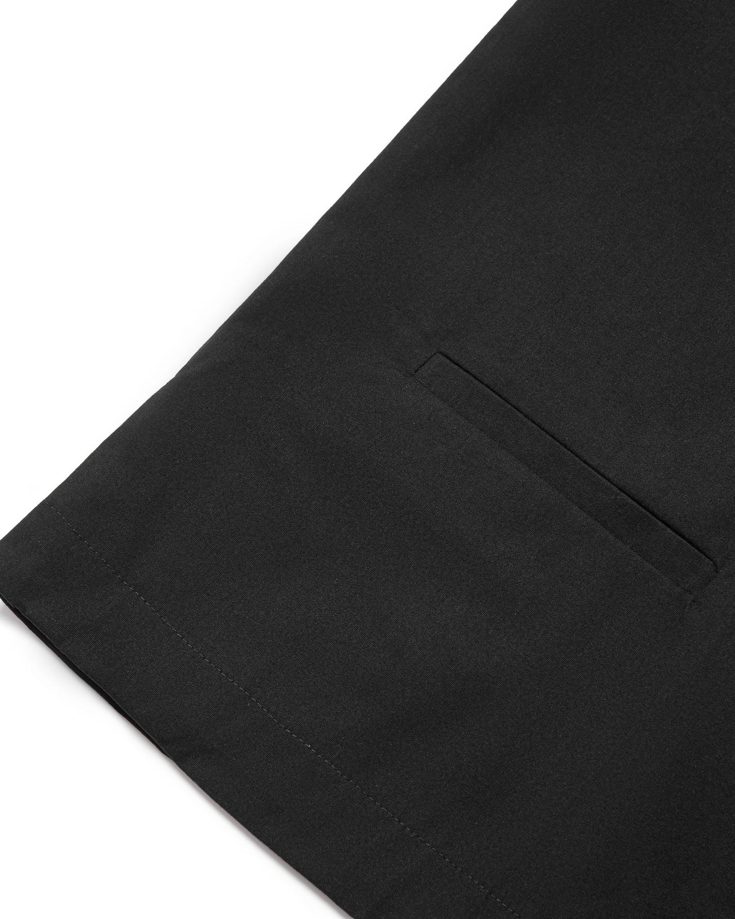 LEJA QUARTER ZIP SHIRT BLACK