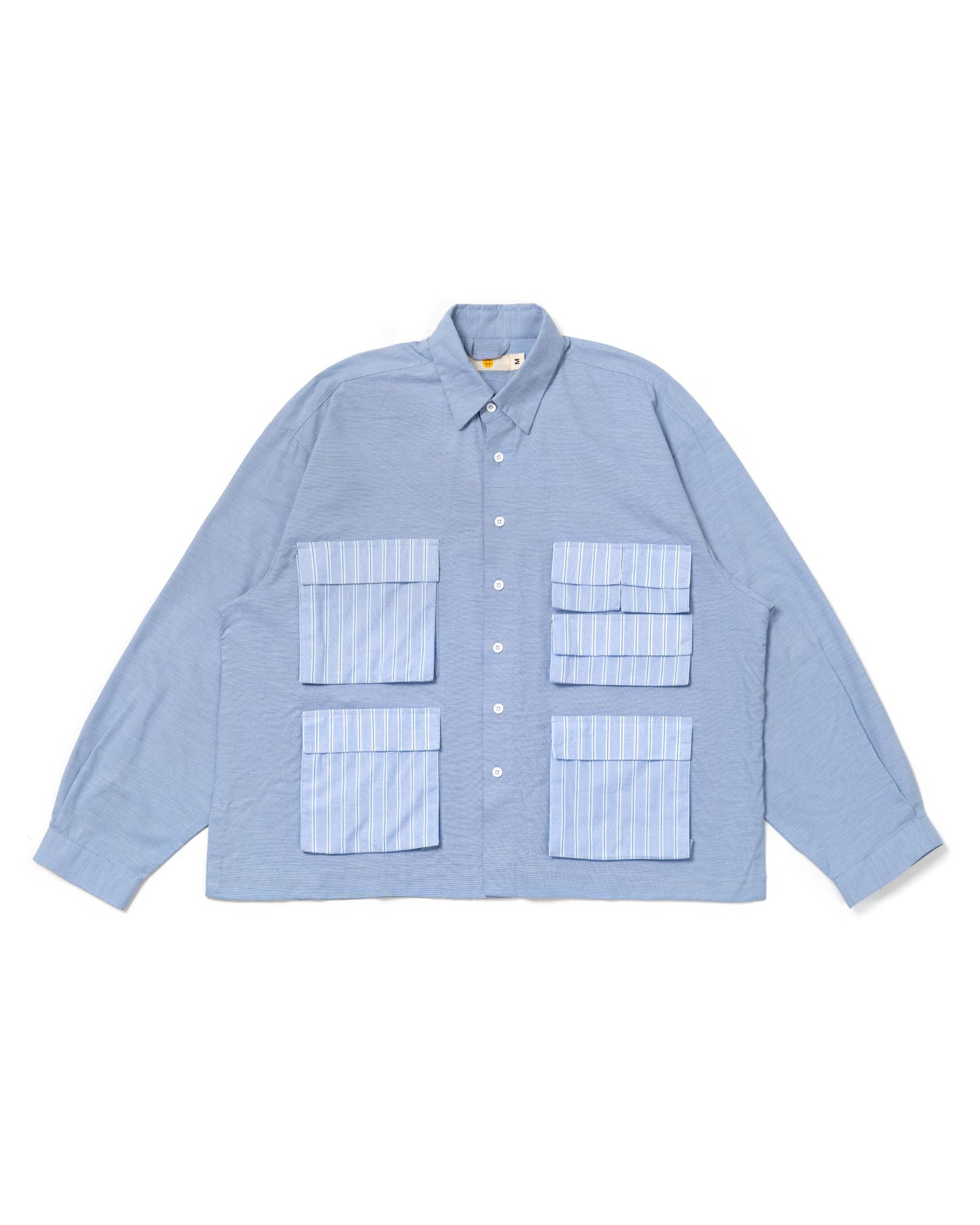 LEPA SHIRT L/S HAIRLINE STRIPES BLUE