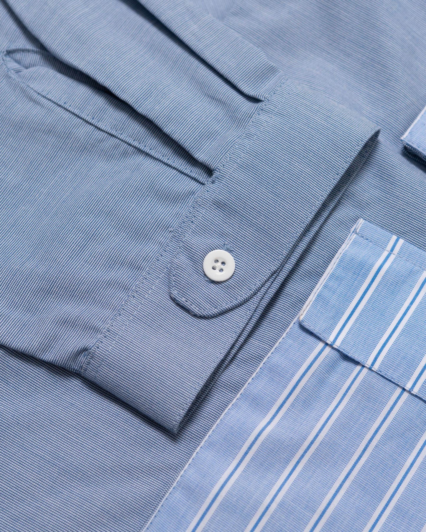 LEPA SHIRT L/S HAIRLINE STRIPES BLUE