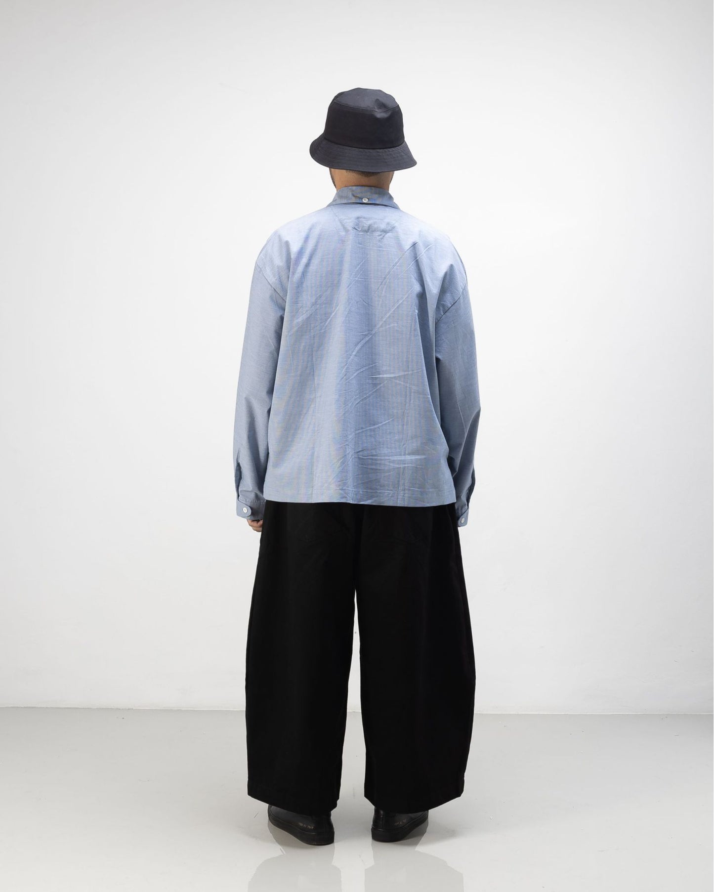 LEPA SHIRT L/S HAIRLINE STRIPES BLUE