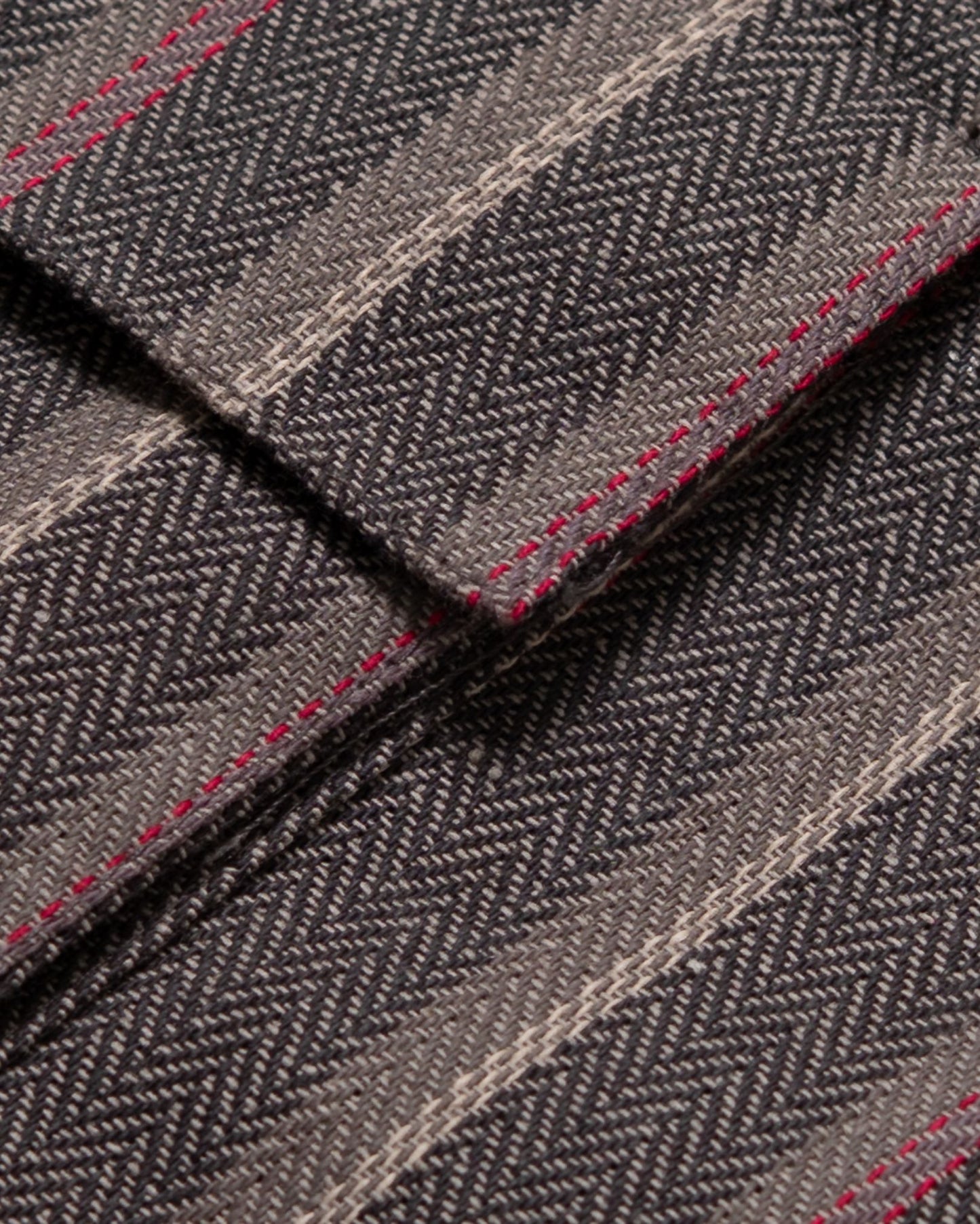 LEPA SHIRT L/S SEMI WOOL STRIPES GRAY