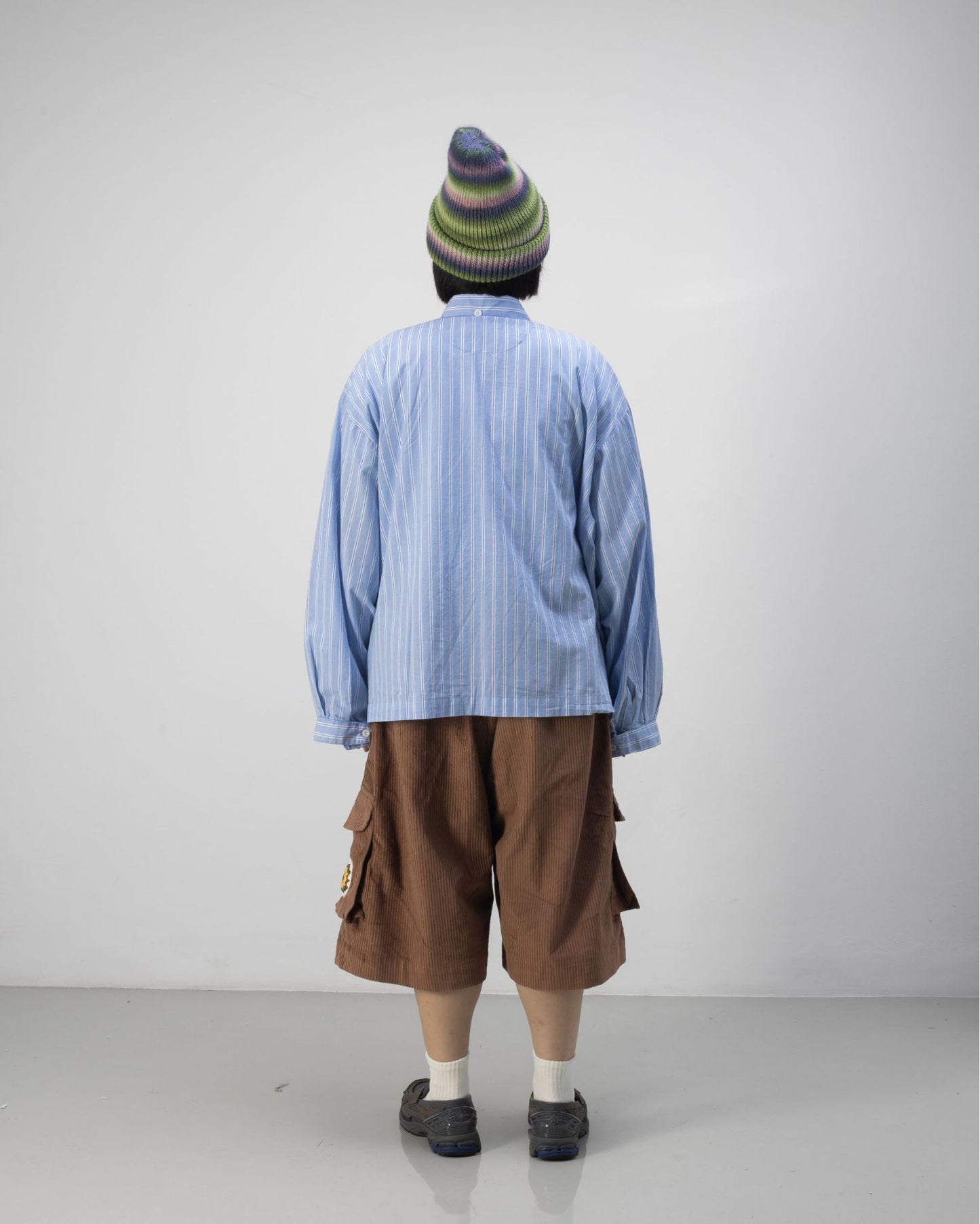 LEPA SHIRT L/S STRIPES BLUE