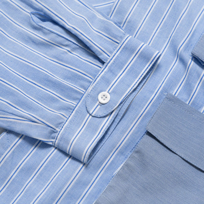 LEPA SHIRT L/S STRIPES BLUE