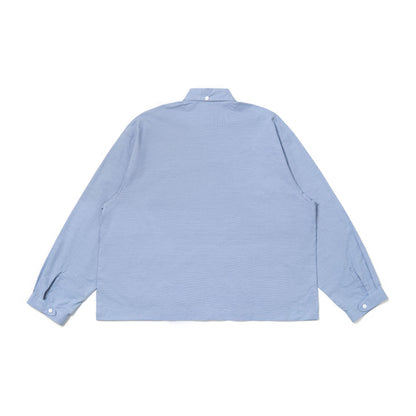LEPA SHIRT L/S HAIRLINE STRIPES BLUE