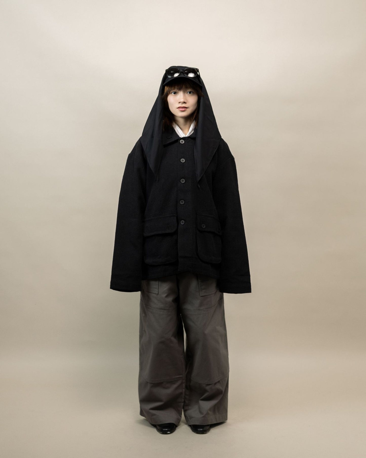 MEIDAIMAE JACKET BLACK‎ ‎ ‎