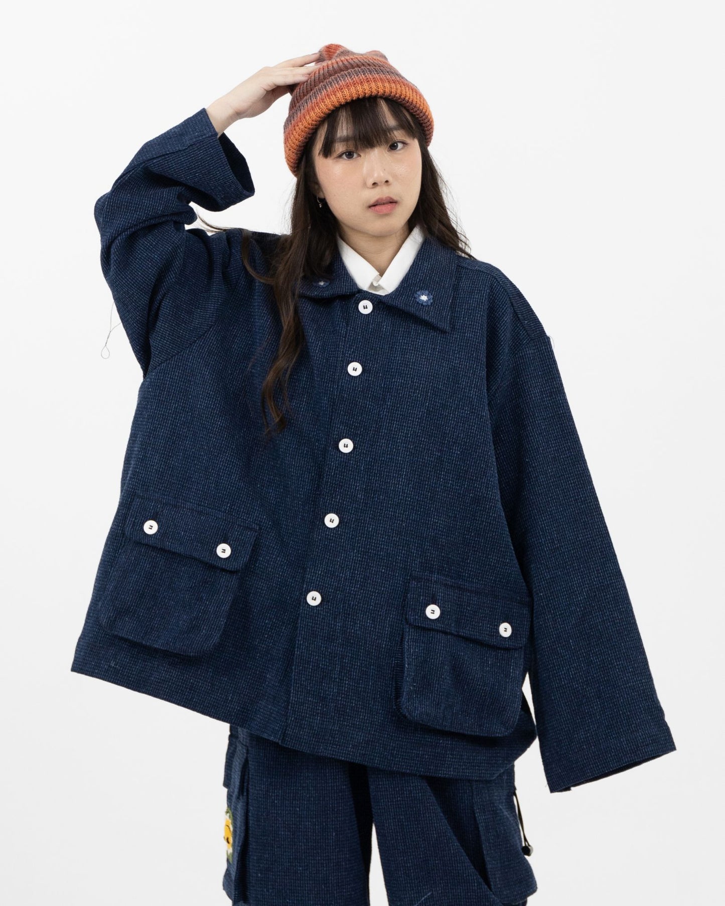 MEIDAIMAE JACKET INDIGO
