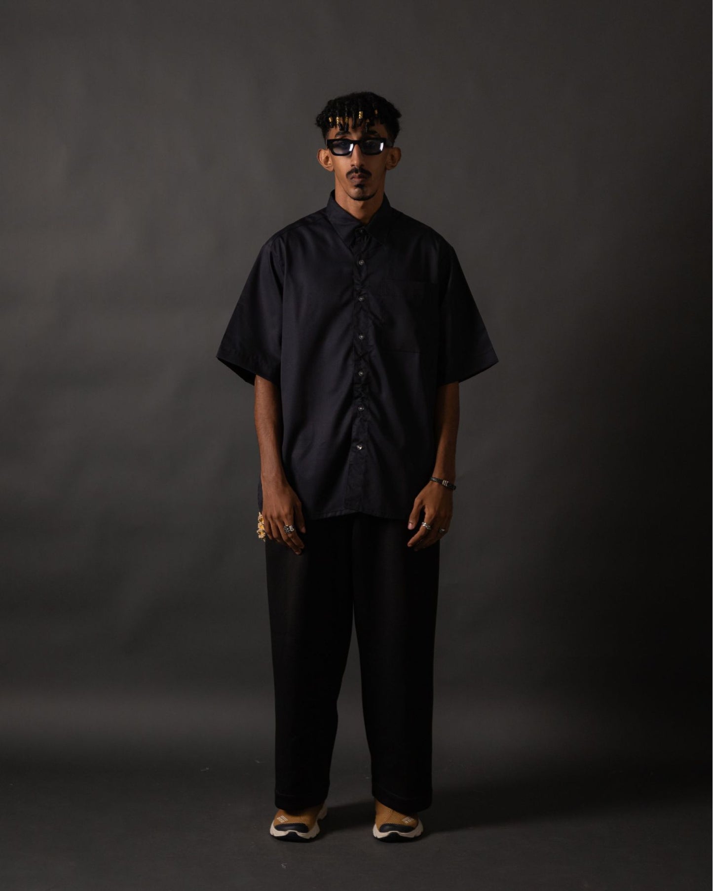 NAKANO SHIRT BLACK‎ ‎ ‎ ‎