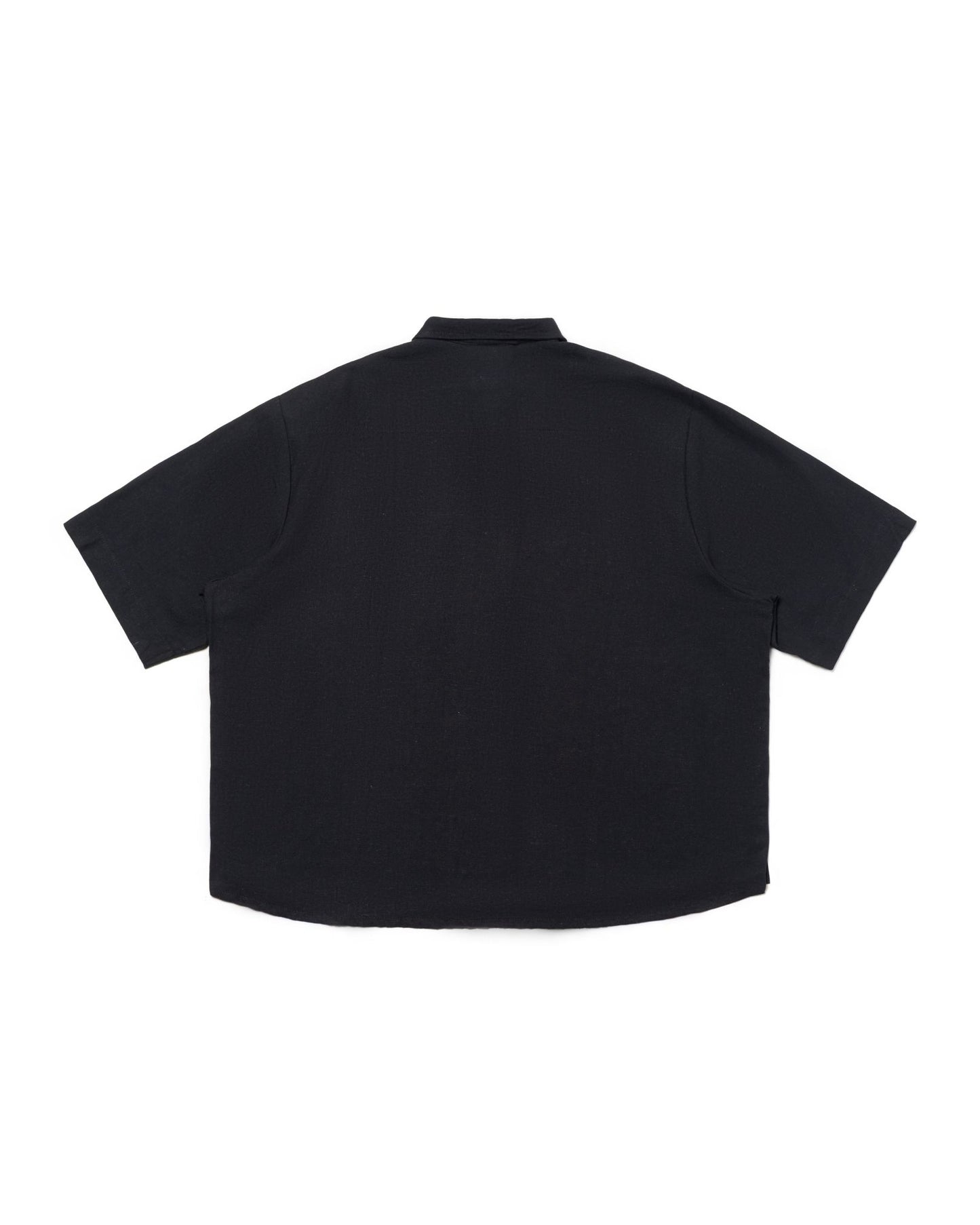 NAKANO SHIRT LINEN BLACK‎ ‎