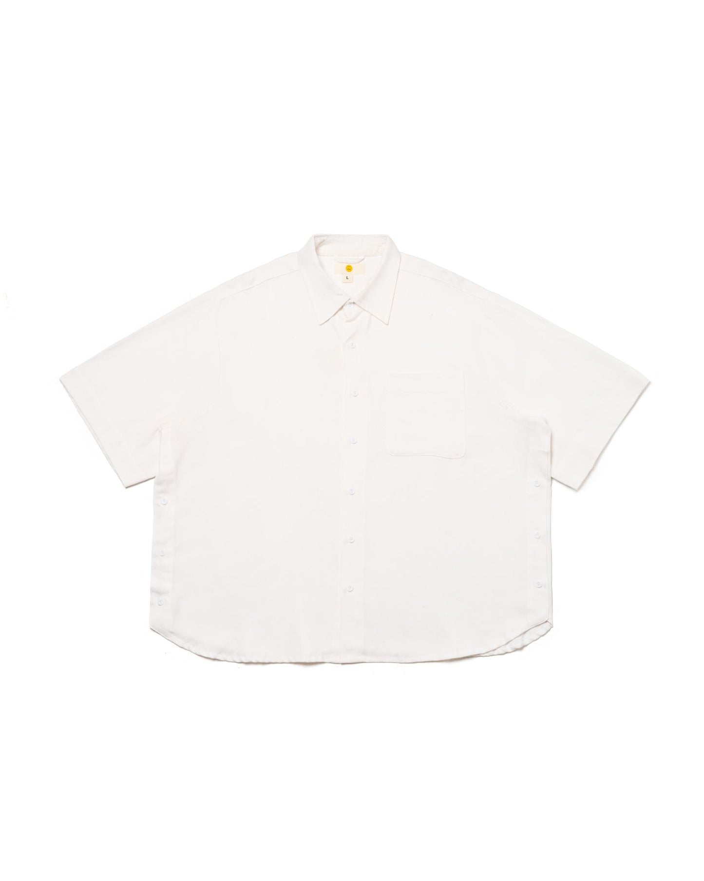 NAKANO SHIRT LINEN WHITE‎ ‎