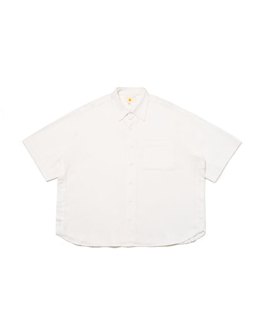 NAKANO SHIRT LINEN WHITE‎ ‎