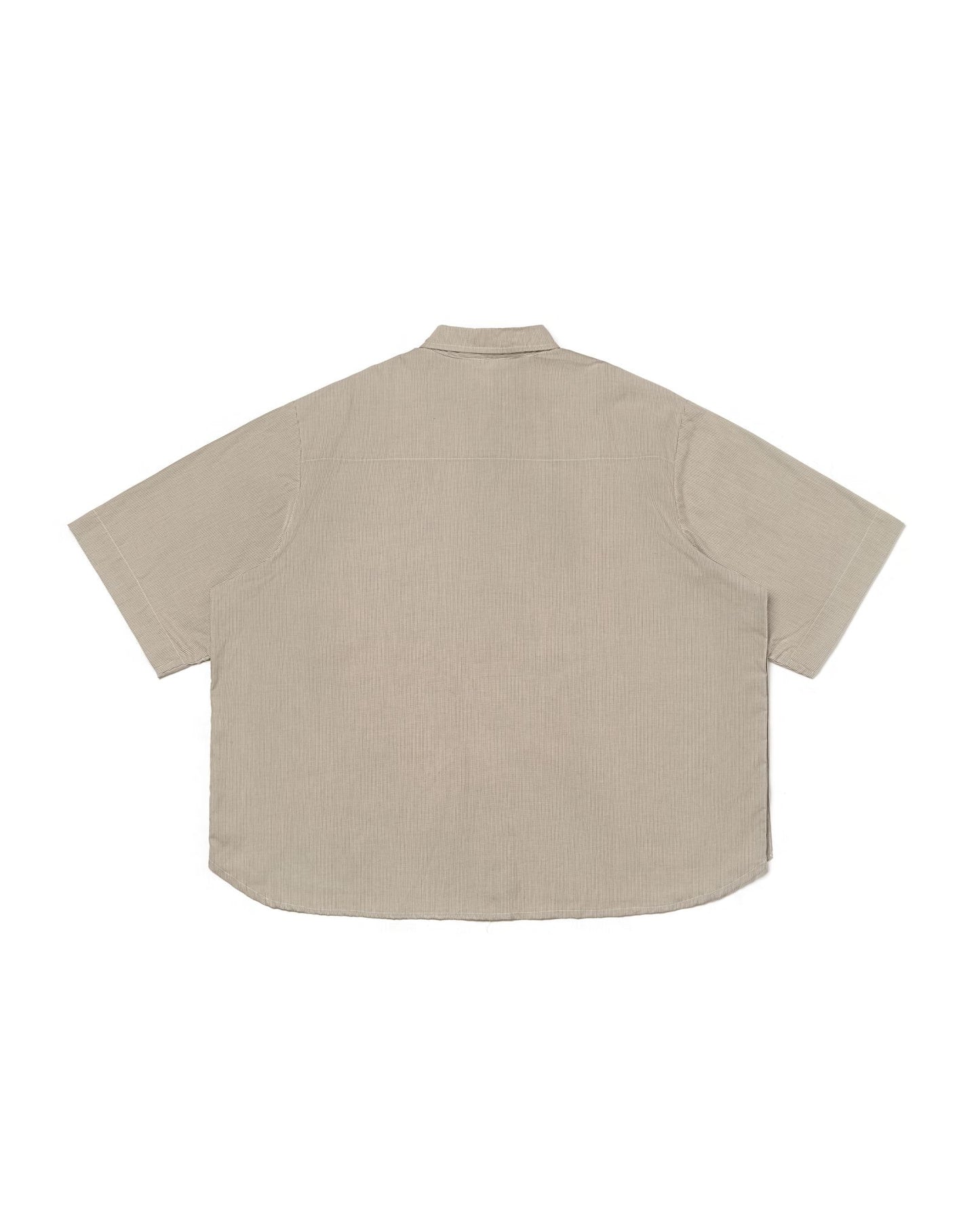 NAKANO SHIRT STRIPES BLACK WHITE