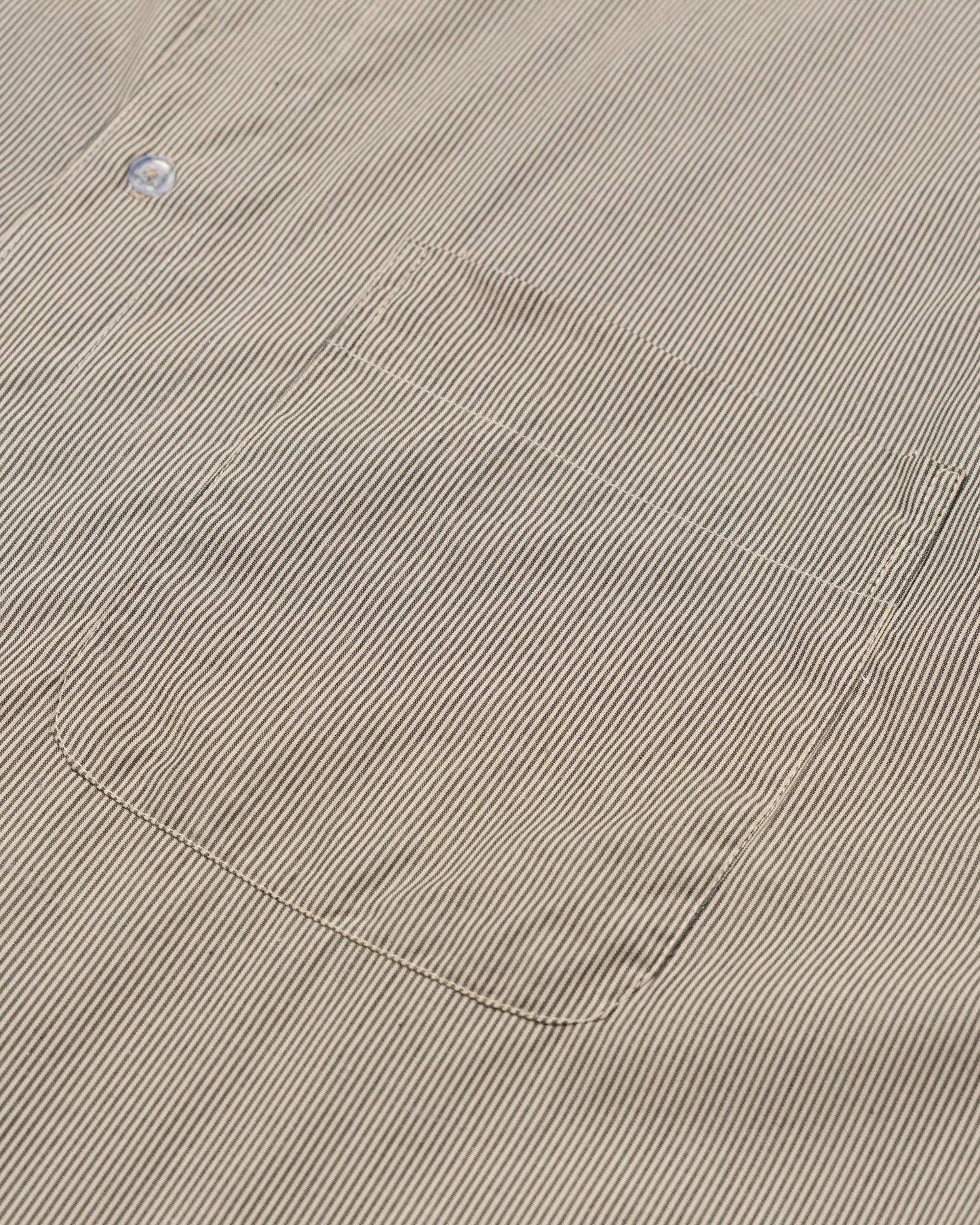 NAKANO SHIRT STRIPES BLACK WHITE