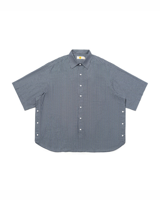 NAKANO SHIRT STRIPES GRAY