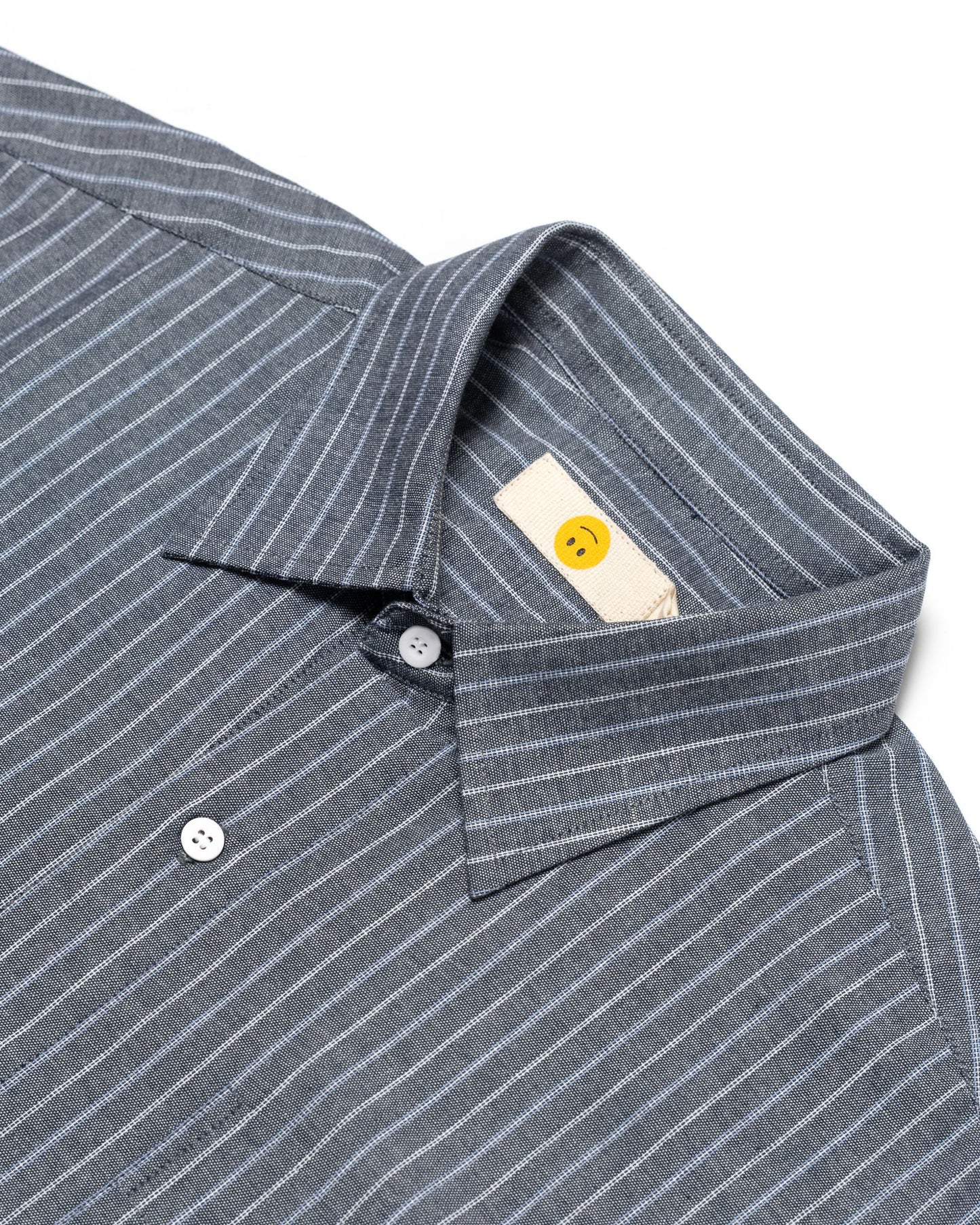NAKANO SHIRT STRIPES GRAY