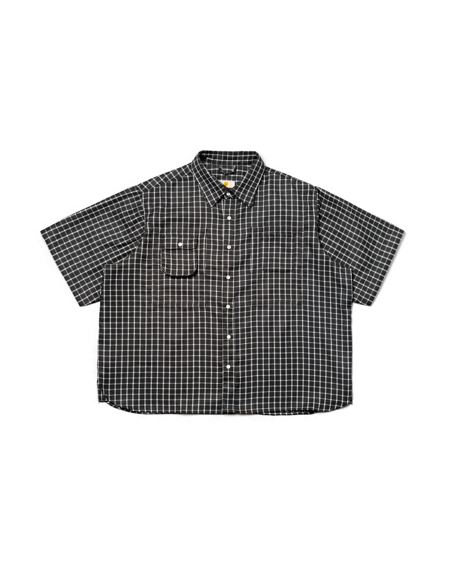 NOMIZU SHIRT CHECKERED GRAY