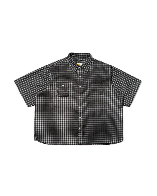 NOMIZU SHIRT CHECKERED GRAY