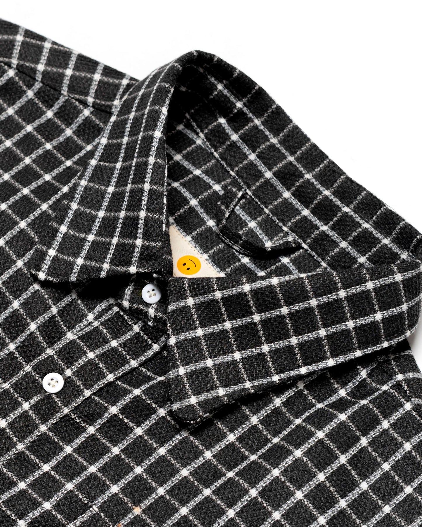 NOMIZU SHIRT CHECKERED GRAY