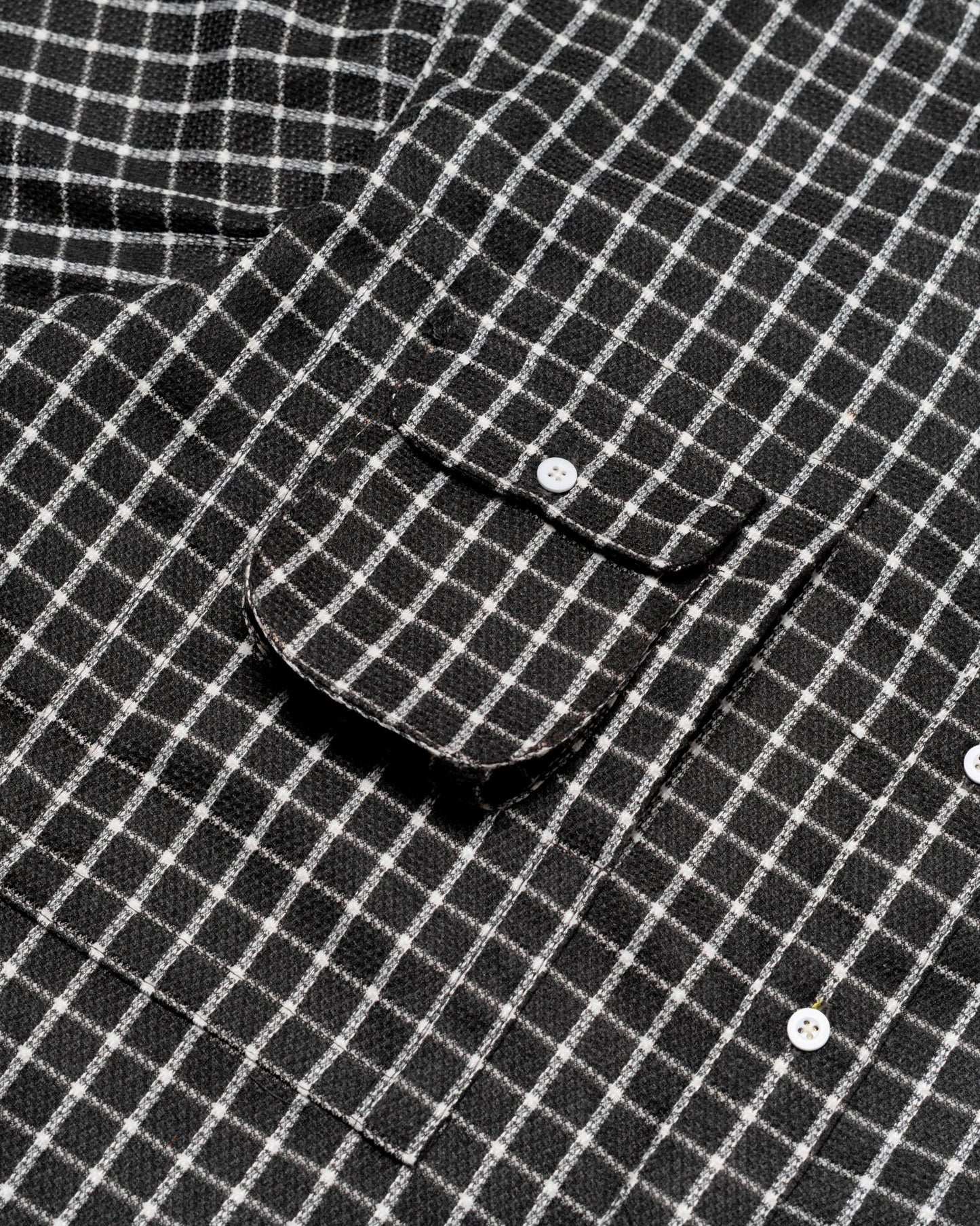 NOMIZU SHIRT CHECKERED GRAY