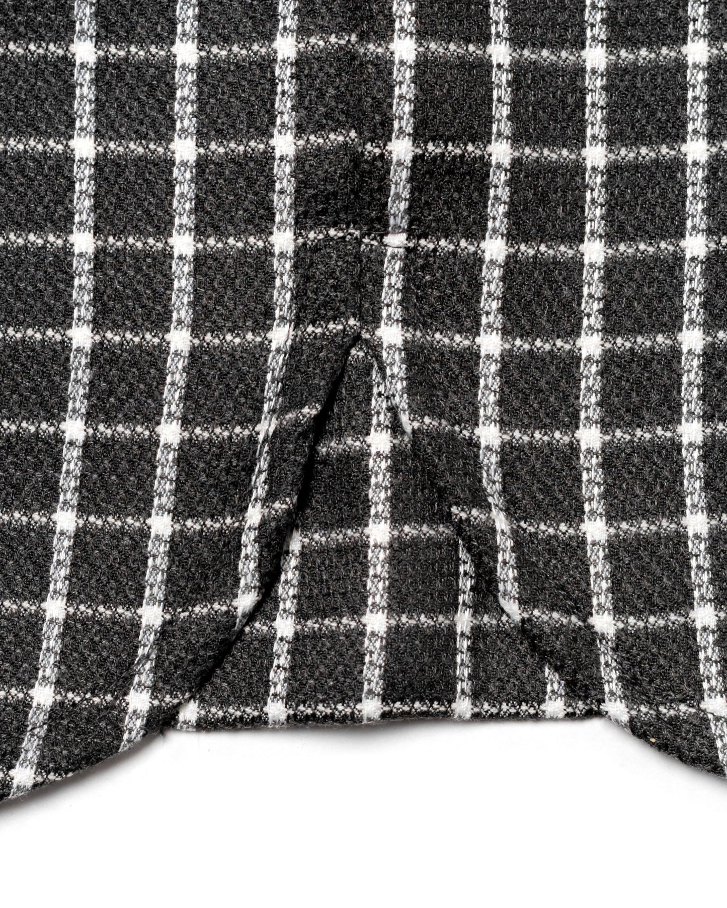 NOMIZU SHIRT CHECKERED GRAY
