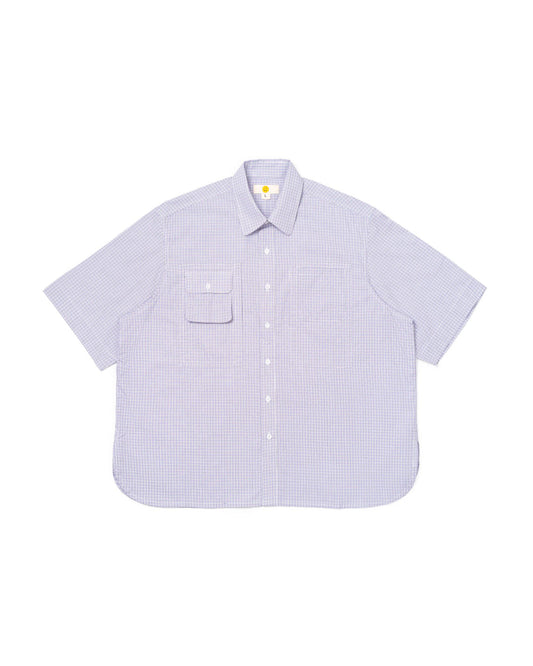 NOMIZU SHIRT CHECKERED PURPLE NWOS