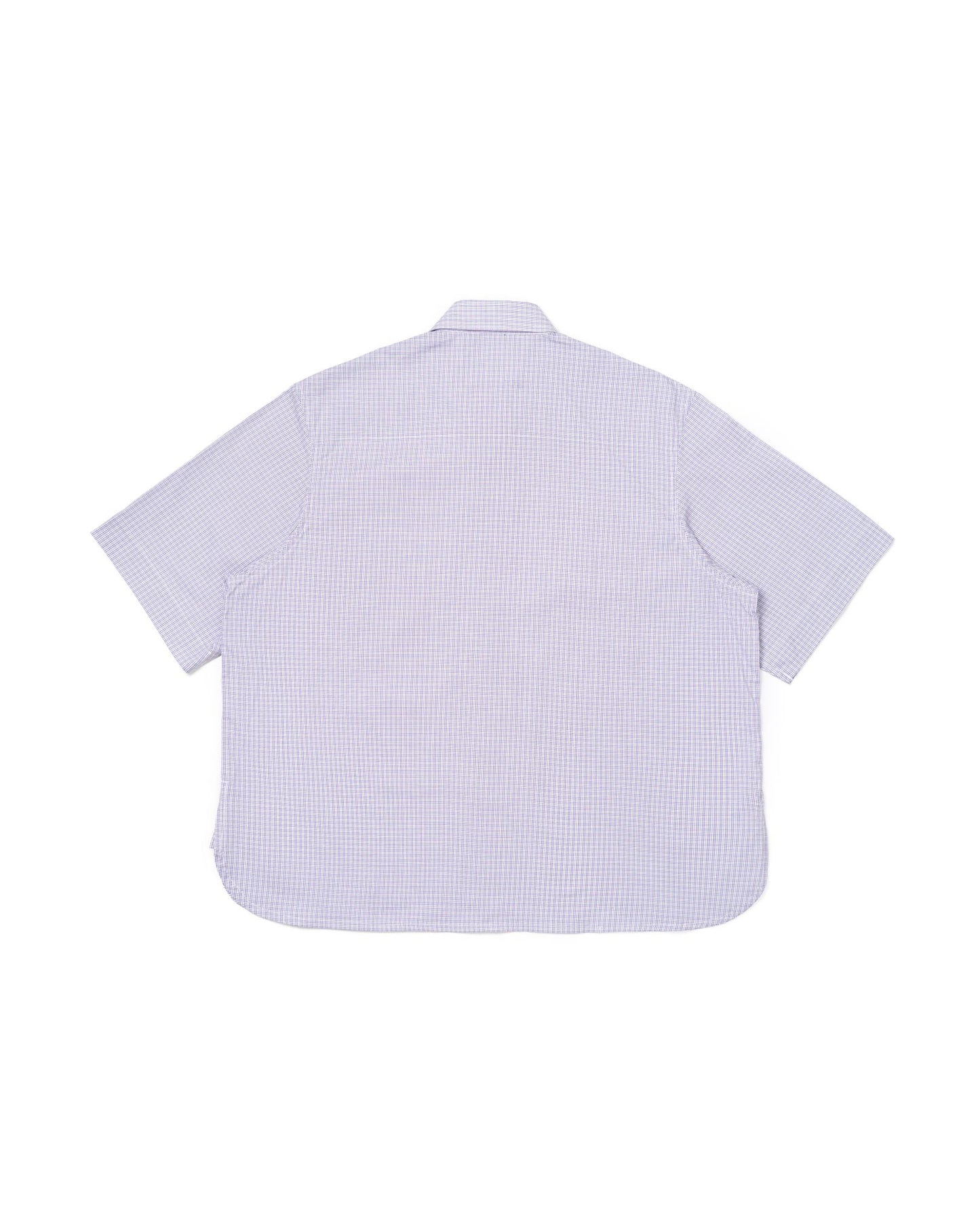 NOMIZU SHIRT CHECKERED PURPLE NWOS