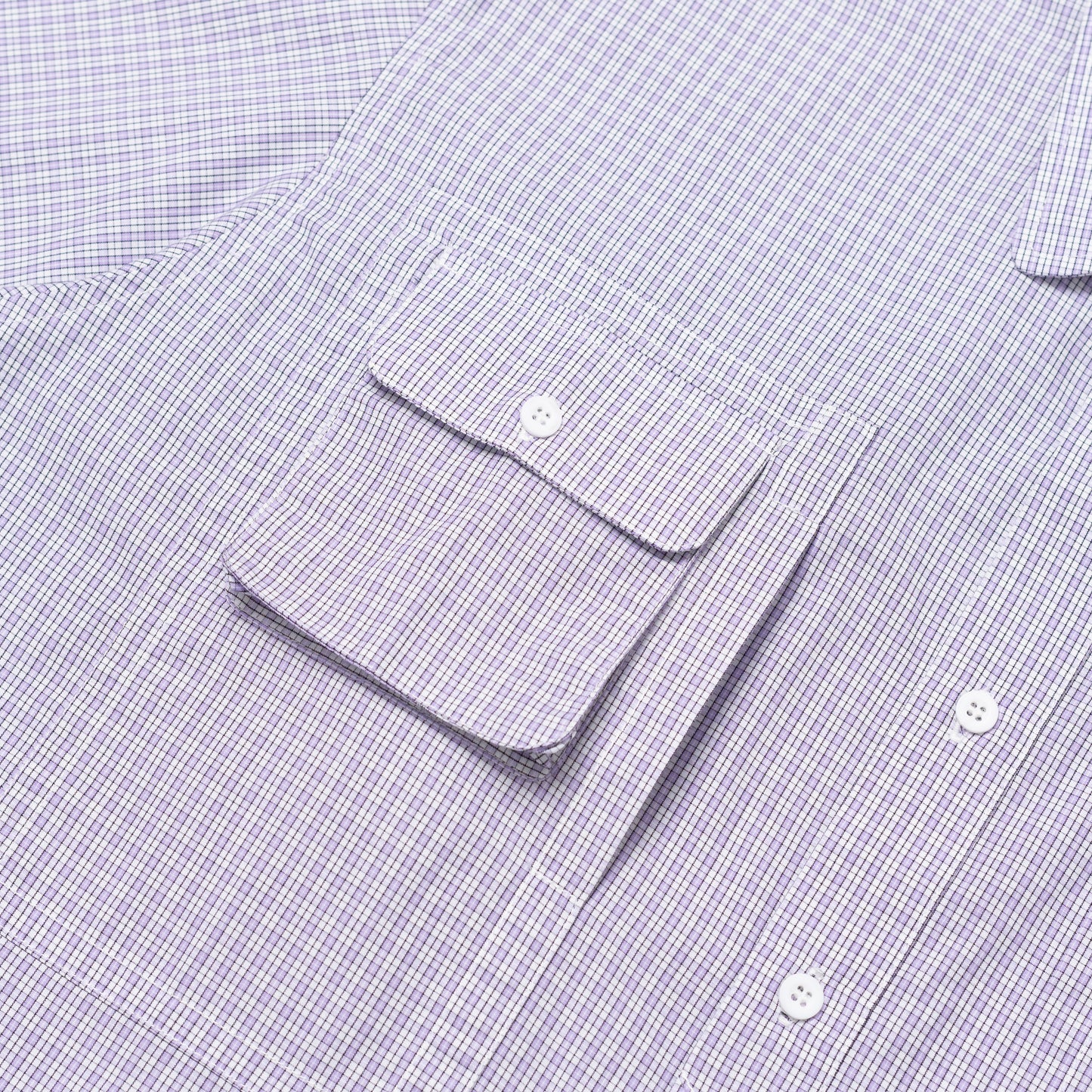 NOMIZU SHIRT CHECKERED PURPLE NWOS