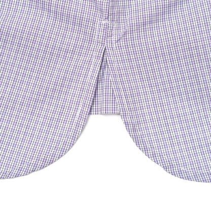 NOMIZU SHIRT CHECKERED PURPLE NWOS