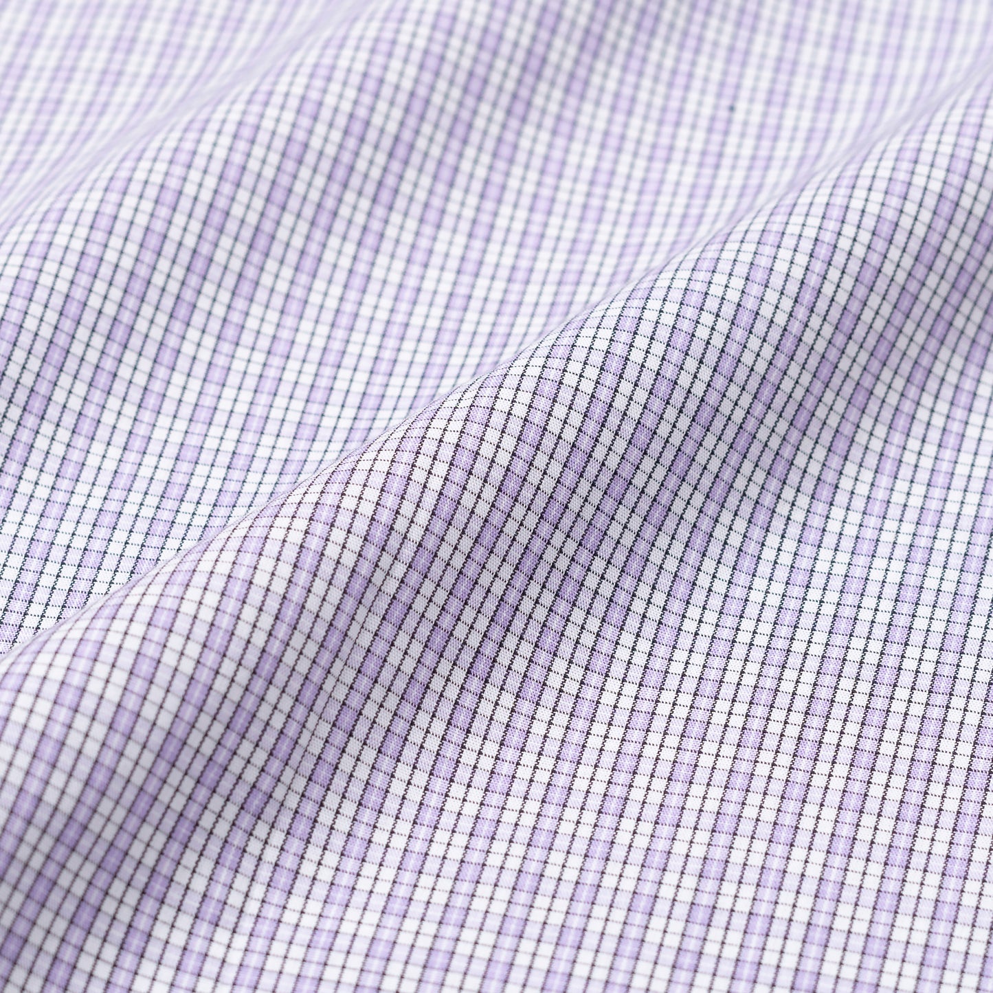 NOMIZU SHIRT CHECKERED PURPLE NWOS