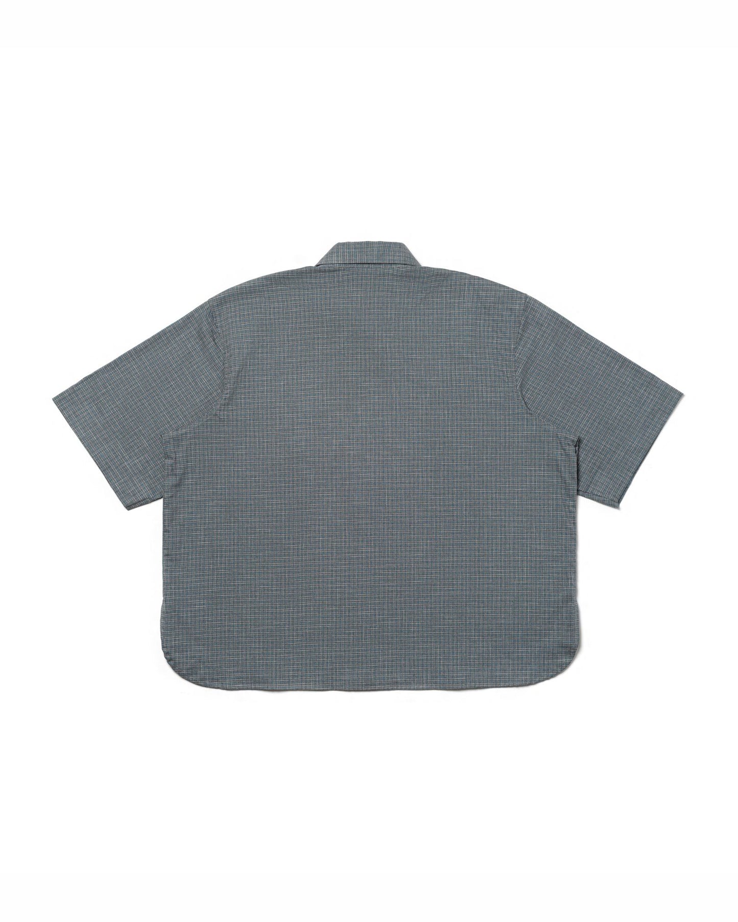 NOMIZU SHIRT PLAID GRAY‎ ‎ ‎