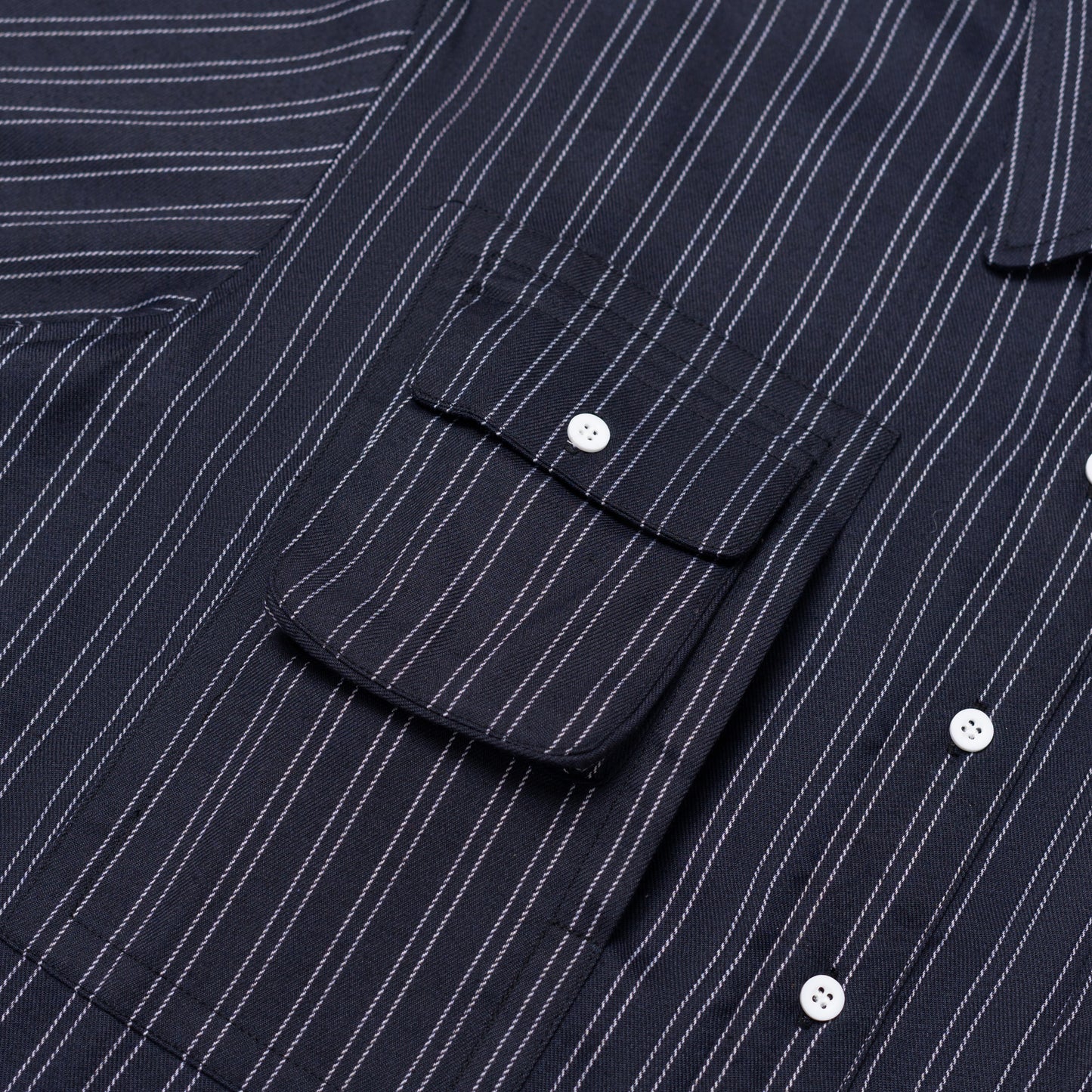 NOMIZU SEMI WOOL STRIPES NWOS