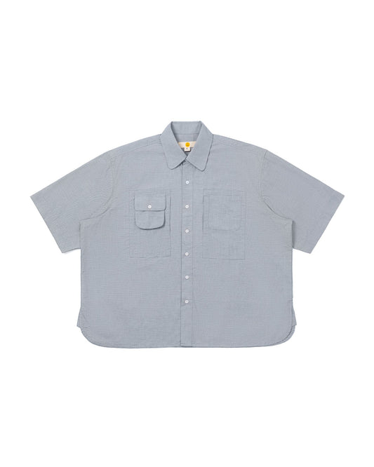 NOMIZU SHIRT STRIPES BLUE TNOI