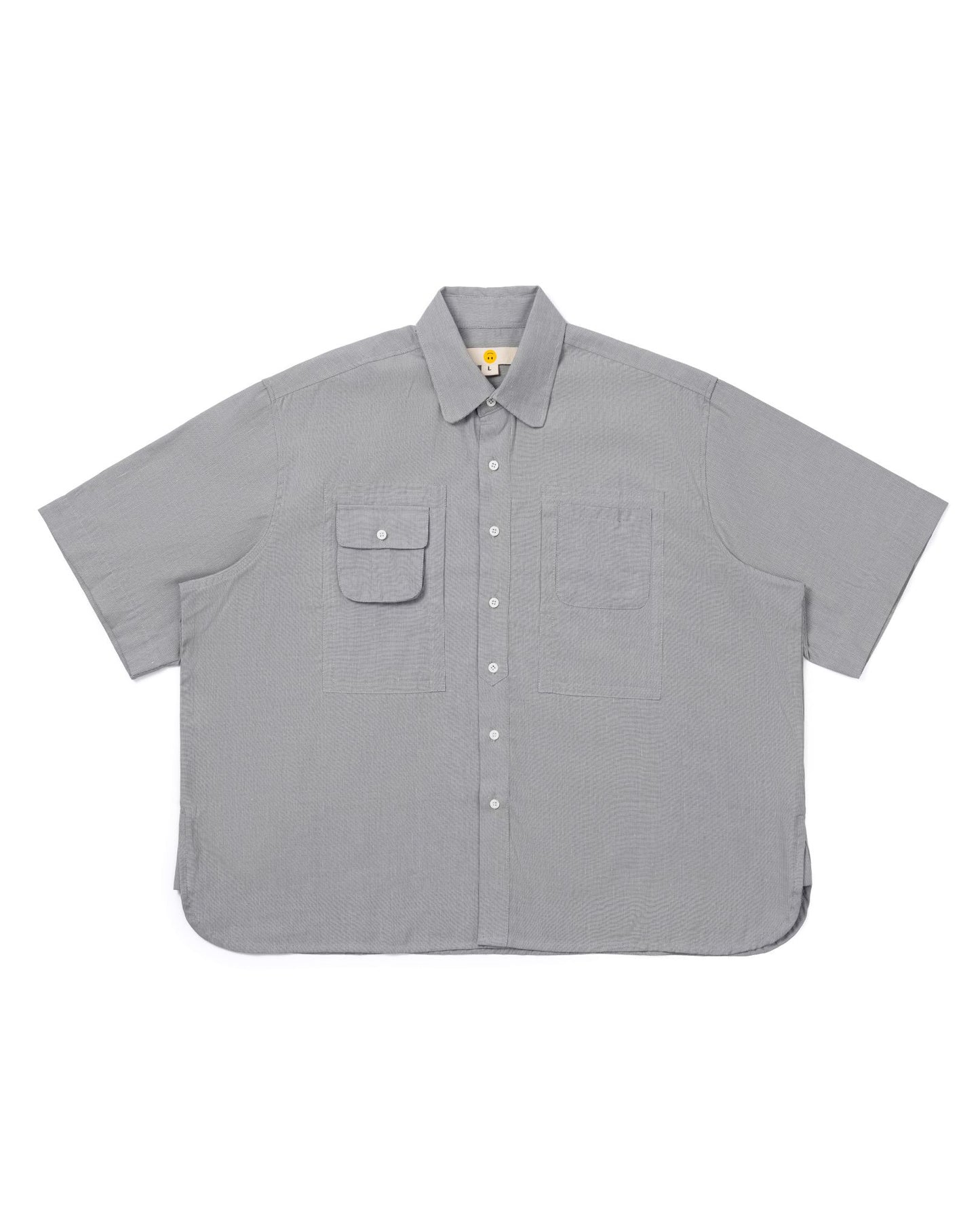 NOMIZU SHIRT STRIPES GRAY TNOI