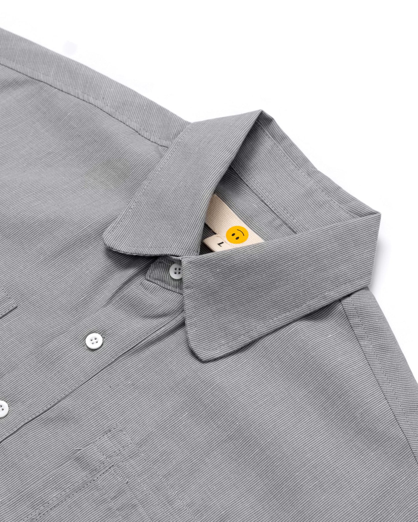 NOMIZU SHIRT STRIPES GRAY TNOI