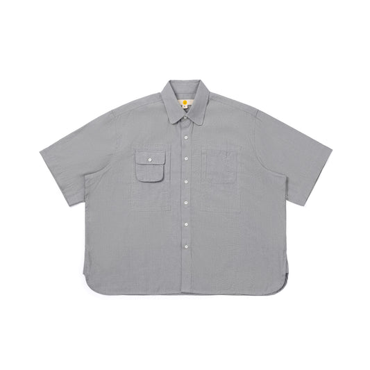 NOMIZU SHIRT STRIPES GRAY TNOI