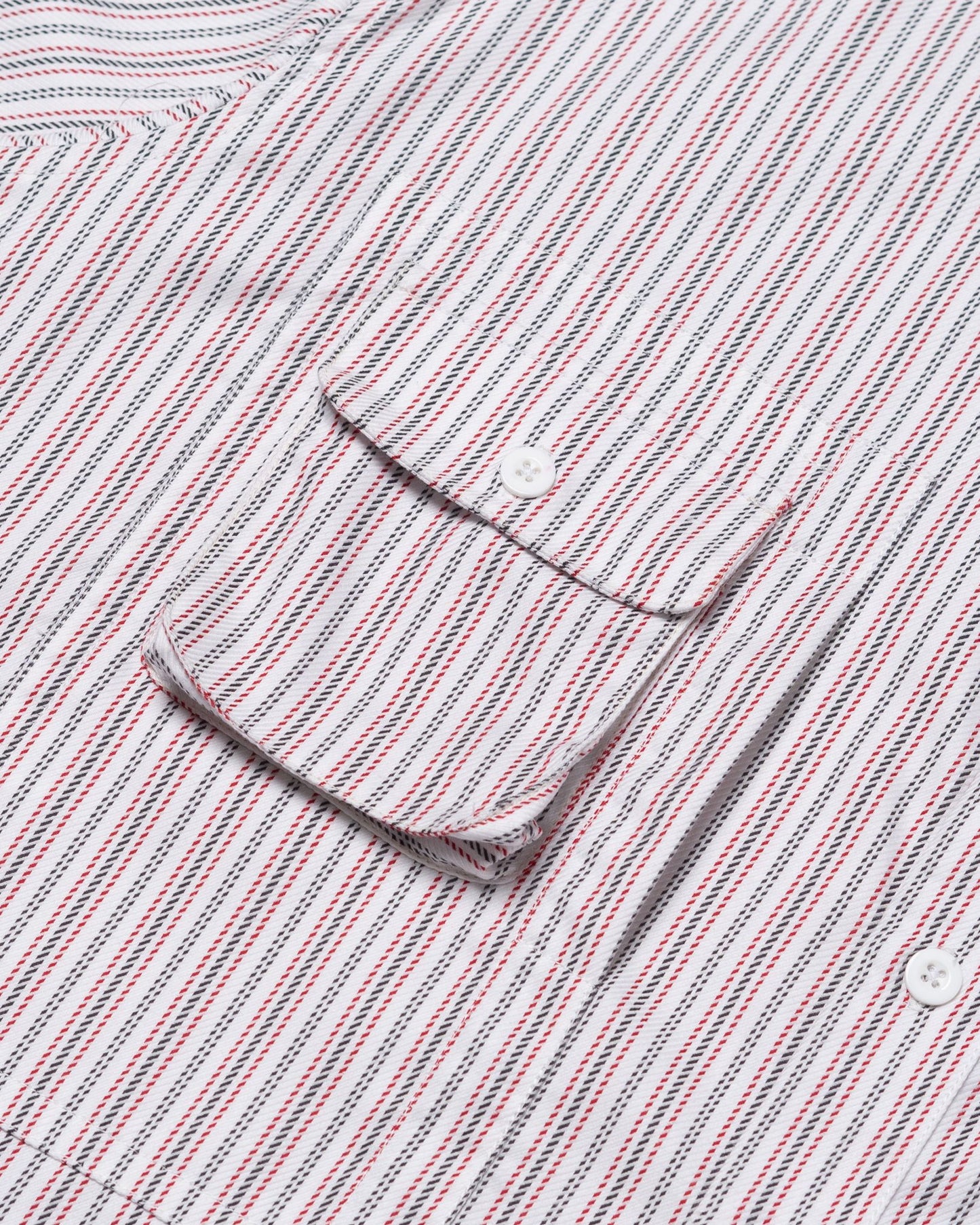 NAKANO SHIRT STRIPES WHITE