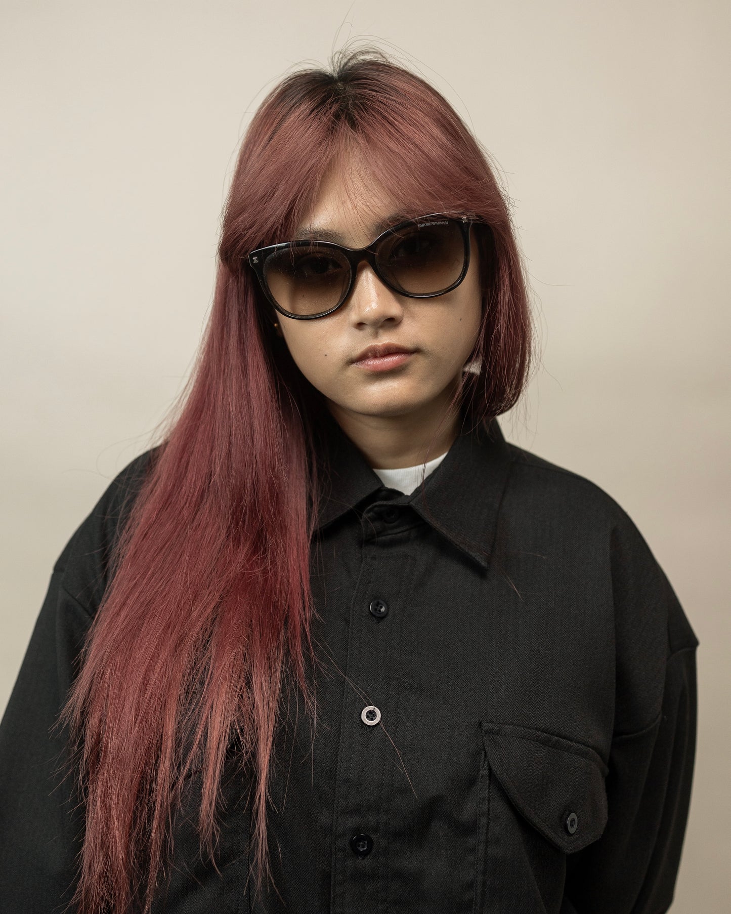 LEDO L/S SEMI WOOL BLACK‎ ‎