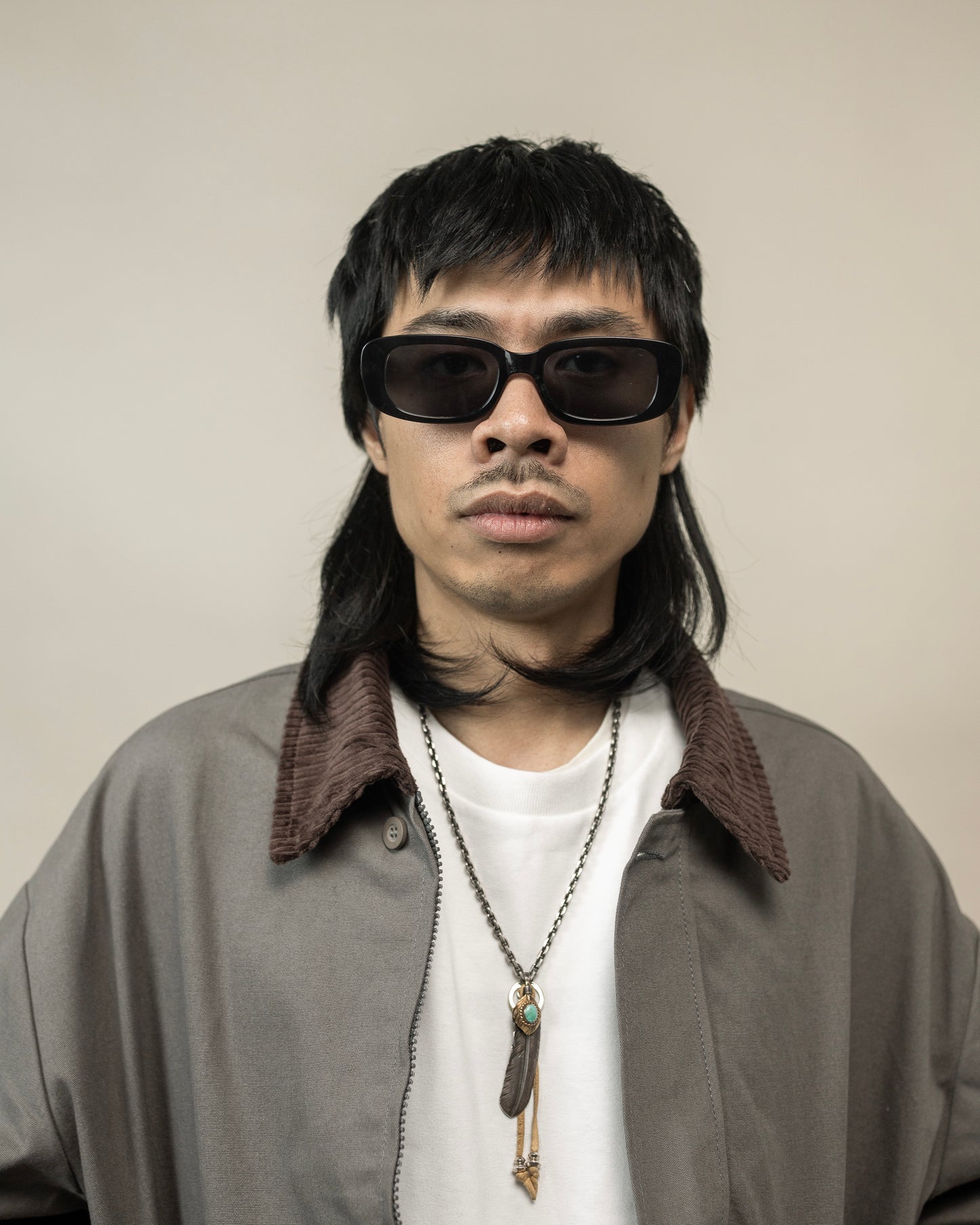 WORK JACKET GRAY‎ ‎ ‎ ‎ ‎ ‎ ‎ ‎