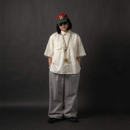 NOMIZU SHIRT WHITE