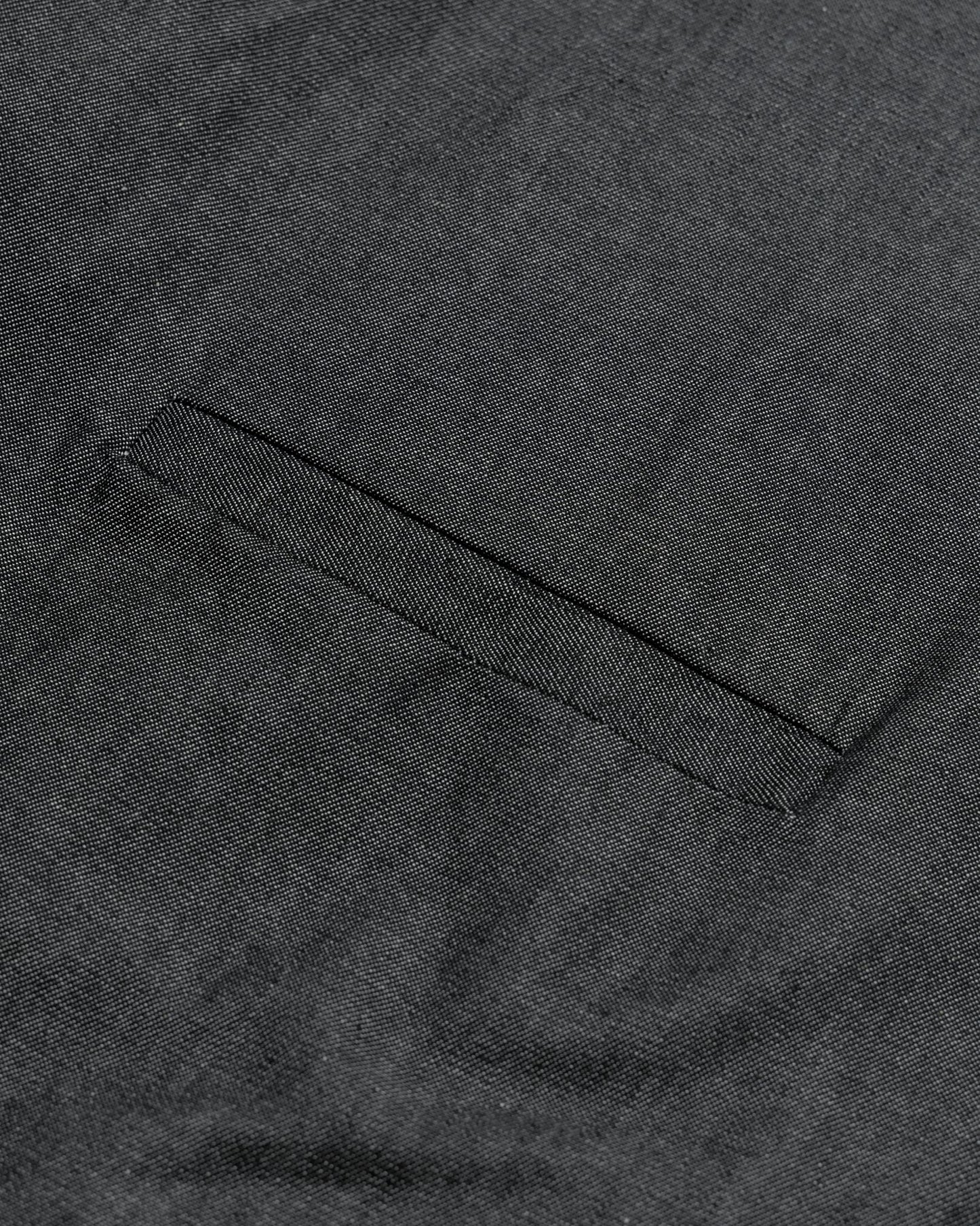 PULLOVER SHIRT DENIM BLACK