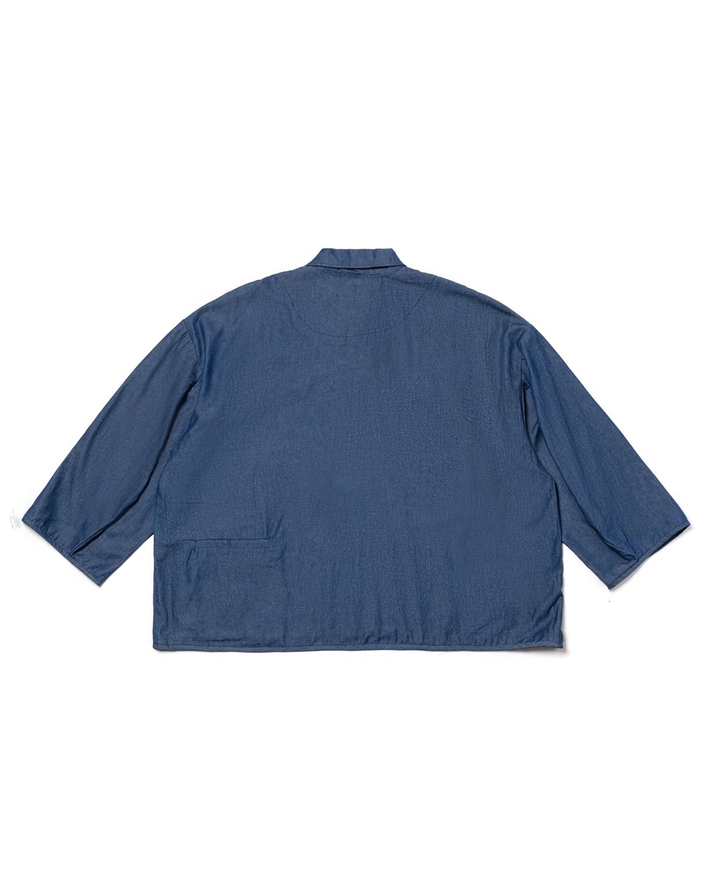 PULLOVER SHIRT DENIM BLUE