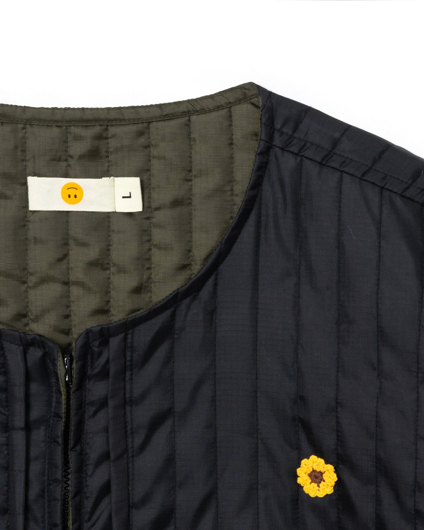 QUILT LINER OLIVE TNOI‎