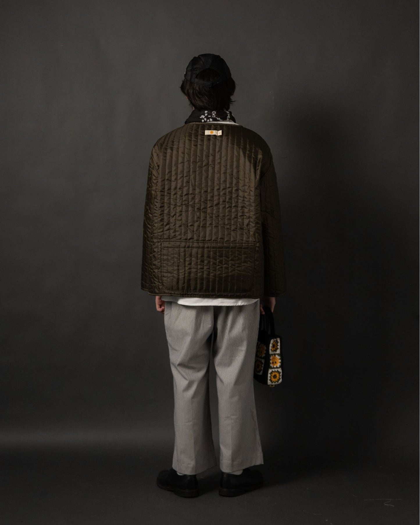 QUILT LINER OLIVE TNOI‎