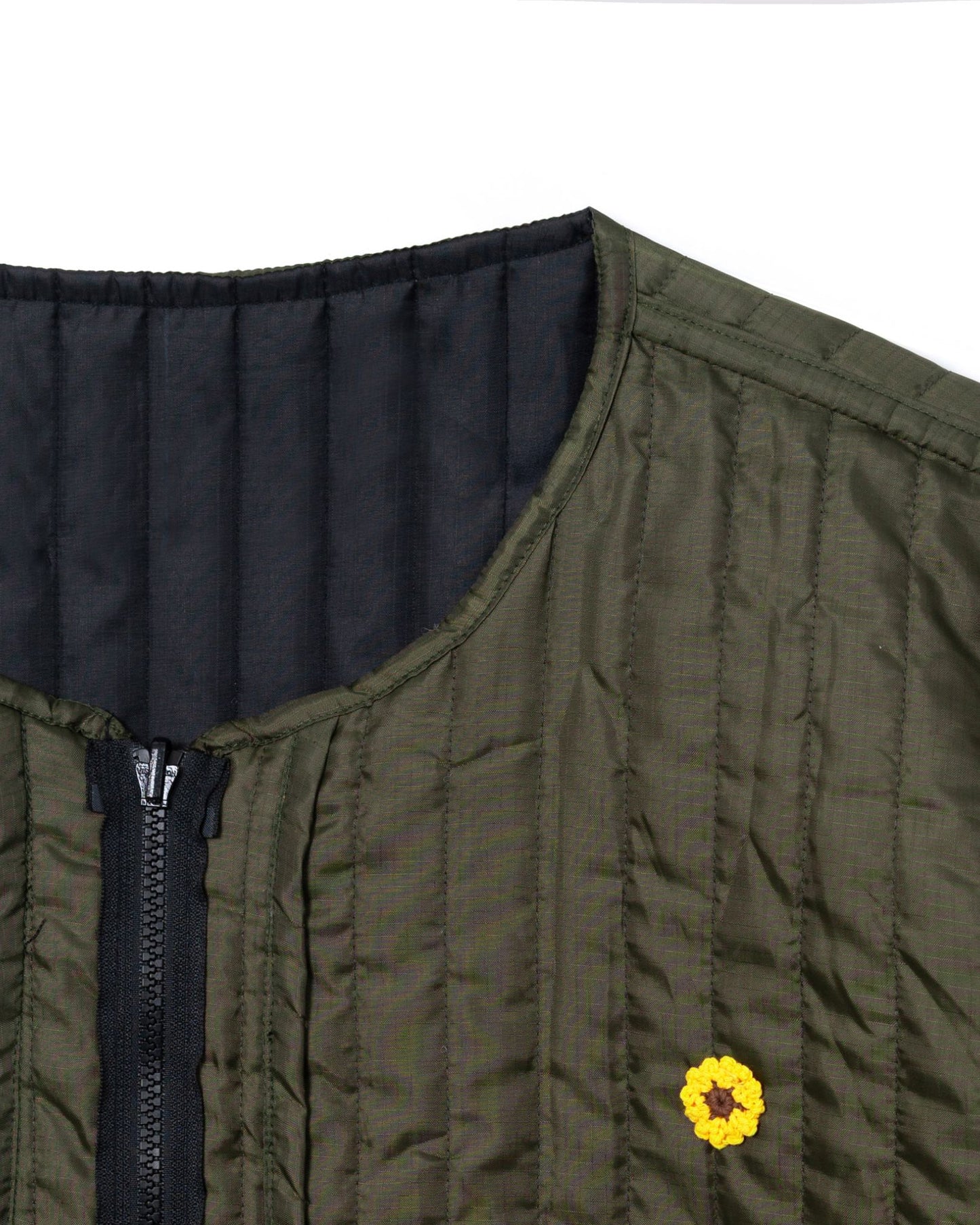 QUILT LINER OLIVE TNOI‎