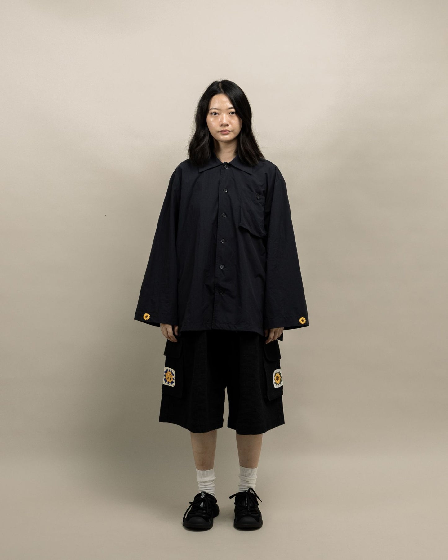 SABA OVERSHIRT BLACK‎ ‎ ‎ ‎ ‎