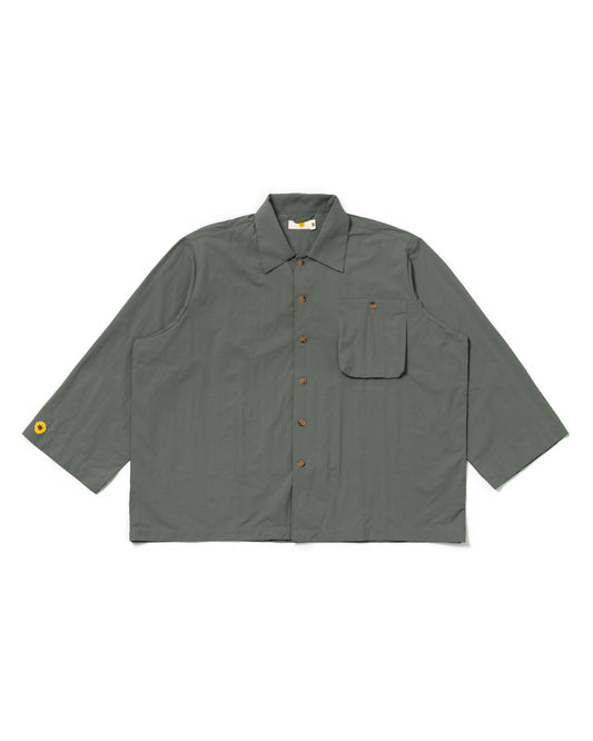 SABA OVERSHIRT GRAY/GREEN