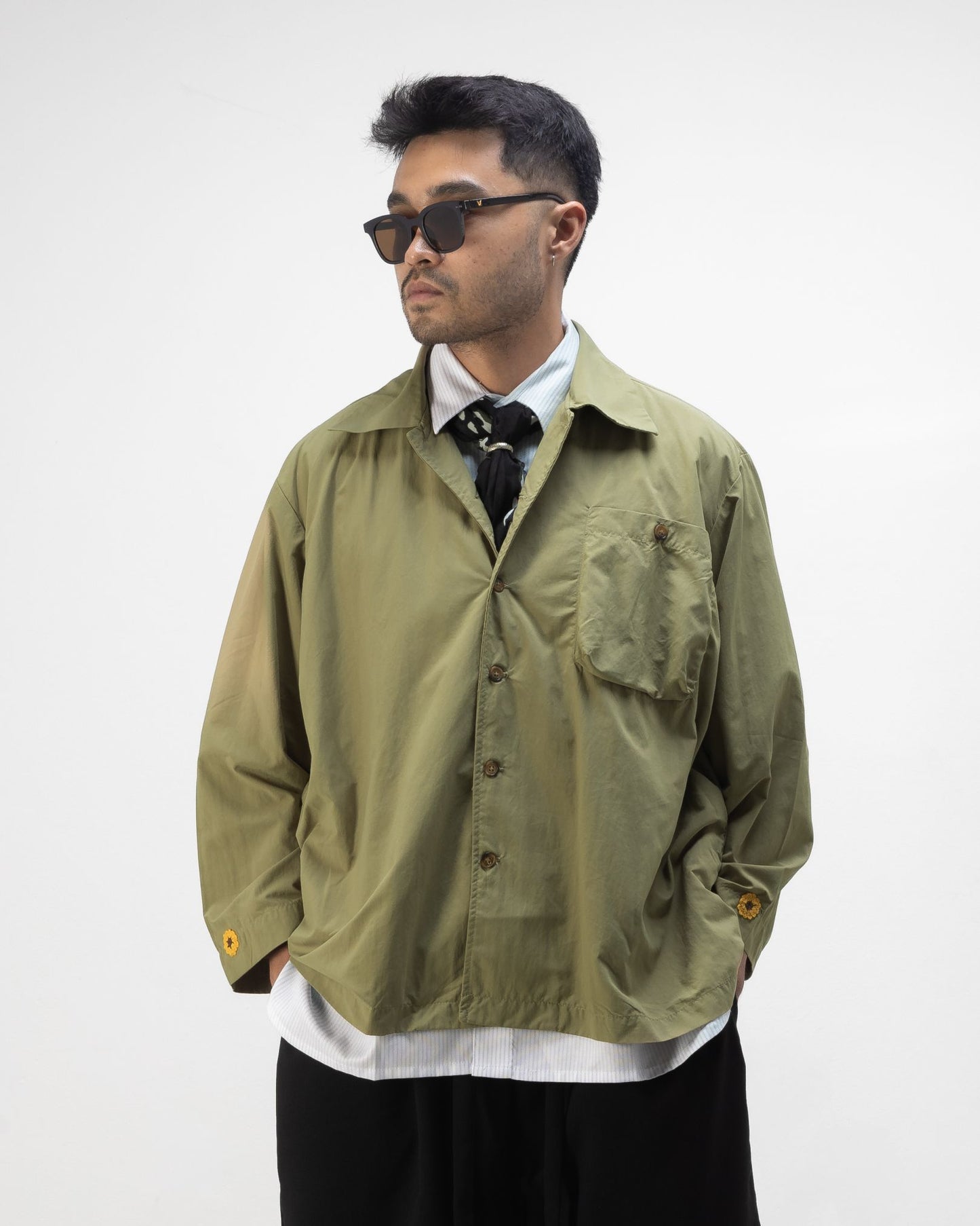 SABA OVERSHIRT LIGHT OLIVE